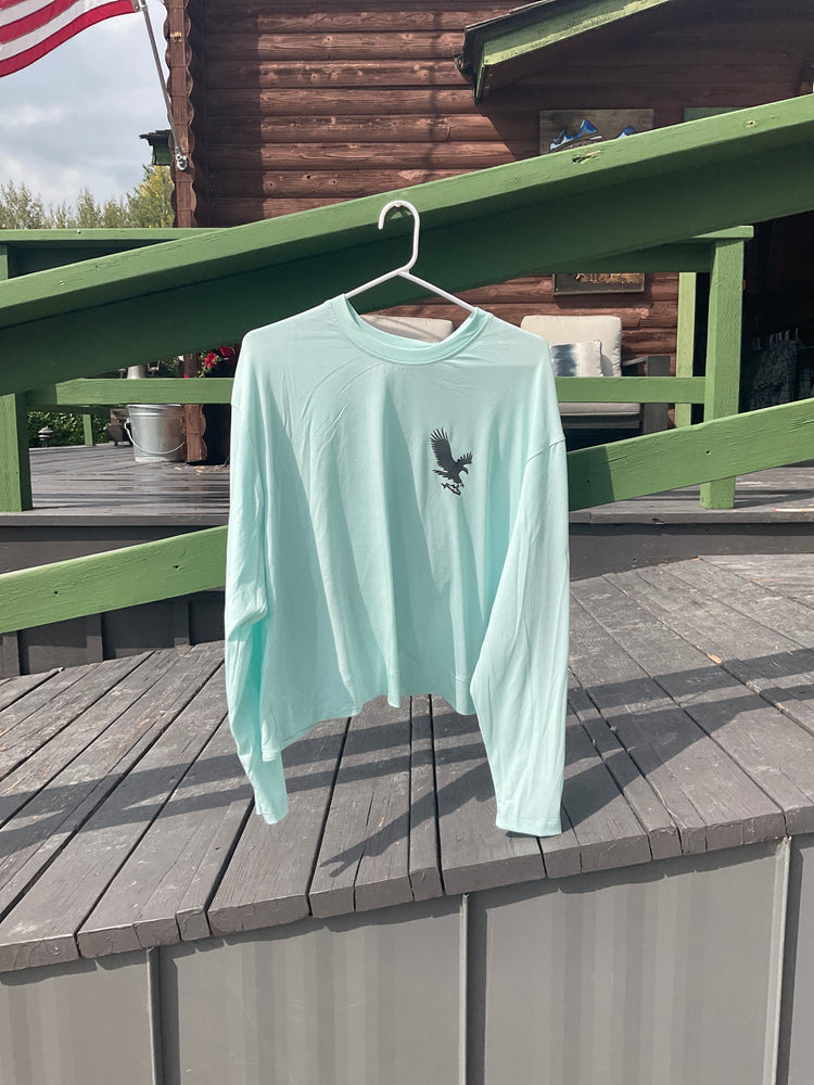 Women’s bamboo shade crossover long sleeve