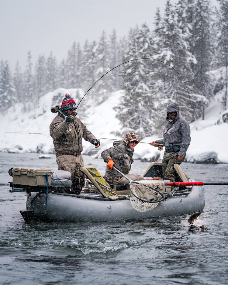 Composite Rear Knee Brace for Raft Frame