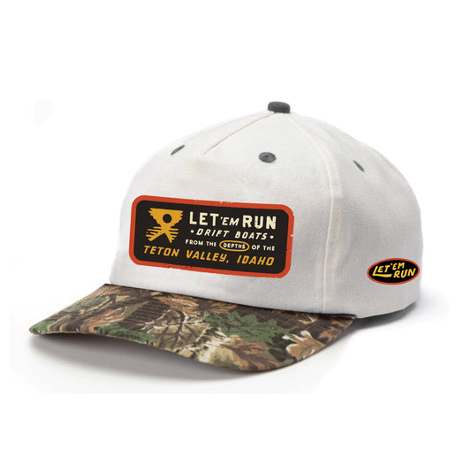 Camo Two-tone Badge Snapback