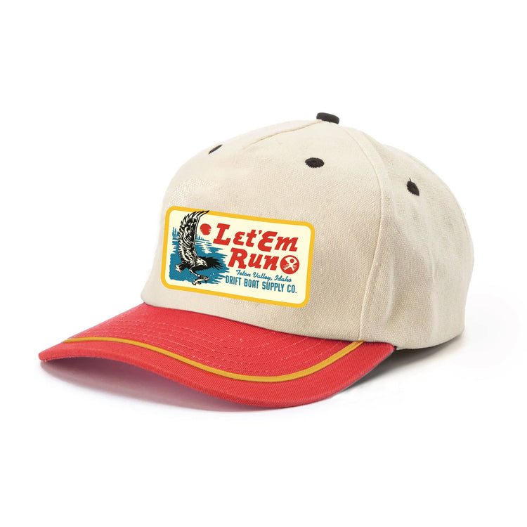 Retro Two-tone Badge Snapback