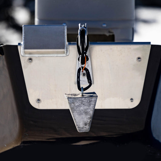 30 lb Lead Pyramid Drift Boat Anchor